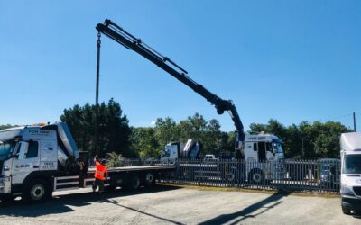 That time again for the LCS HiAb team – Lifting gear testing