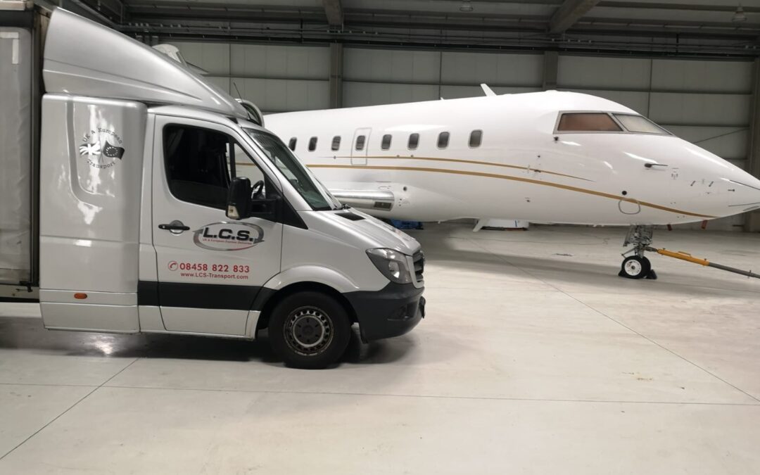LCS Transport van with aeroplane