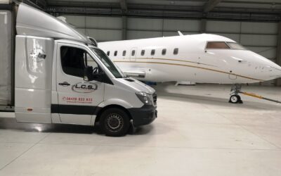 Dedicated shipment to a private aviation company in Portugal