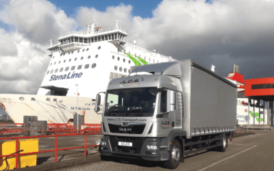 Boarding the Portsmouth to Caen ferry – Dedicated shipment
