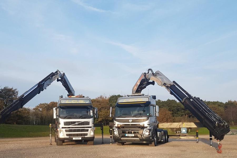 LCS Transport Crane Lorry