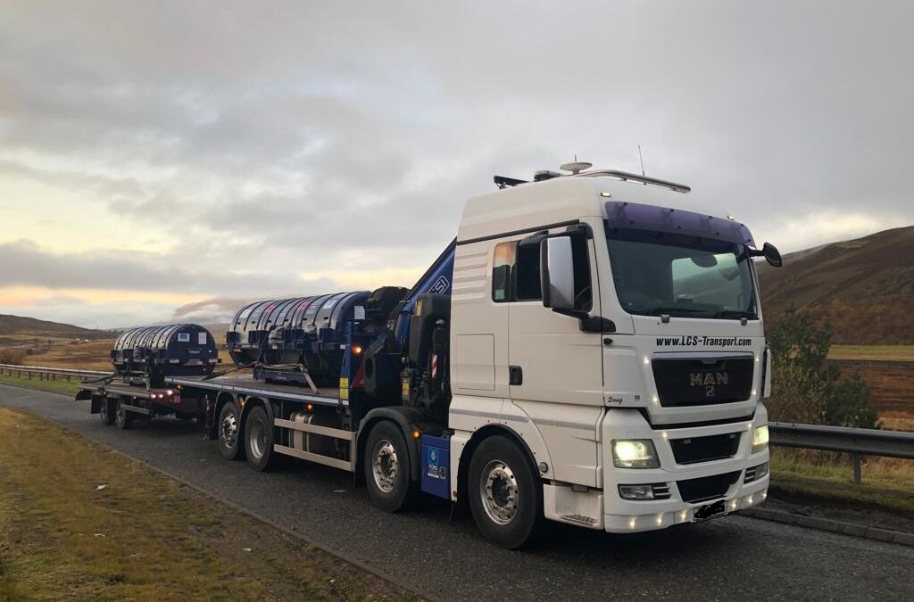LCS lorry in Scotland