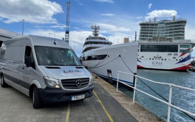 Urgent same-day delivery to luxury yacht in Southampton dock