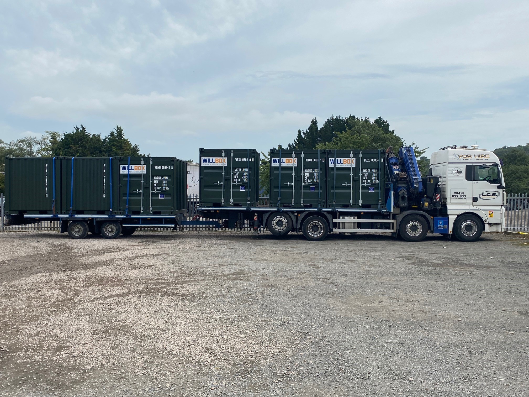 Hiab collection of 6 units from Cornwall - LCS Transport
